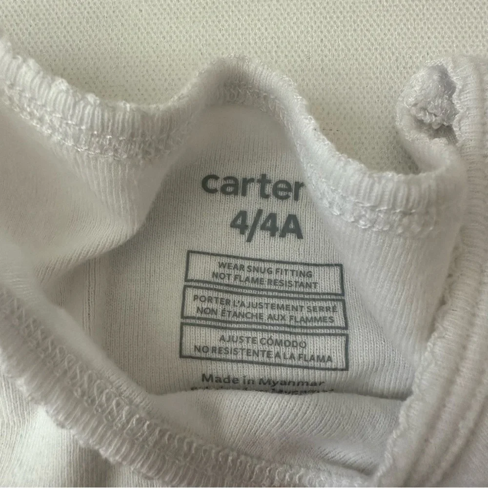 Carter’s Toddler Girl Short Sleeve Pajama Set Size 4T